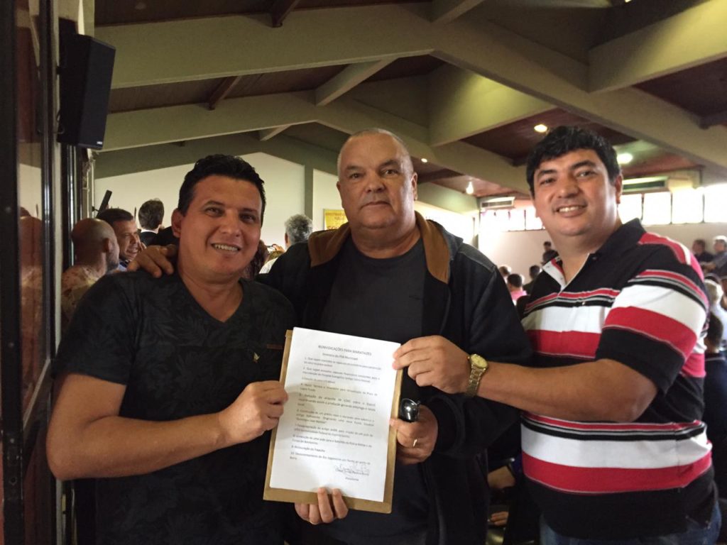 PSB de Marataízes entrega documentos solicitando demandas para o Município