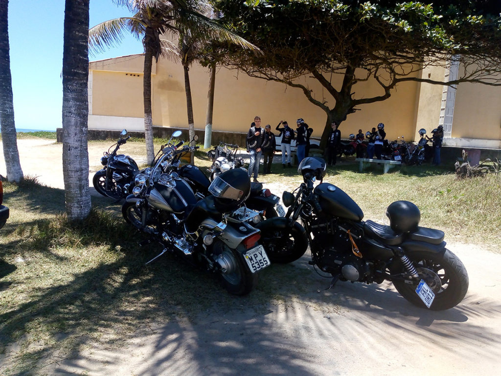 Halley e suas motos voadoras em Marataízes